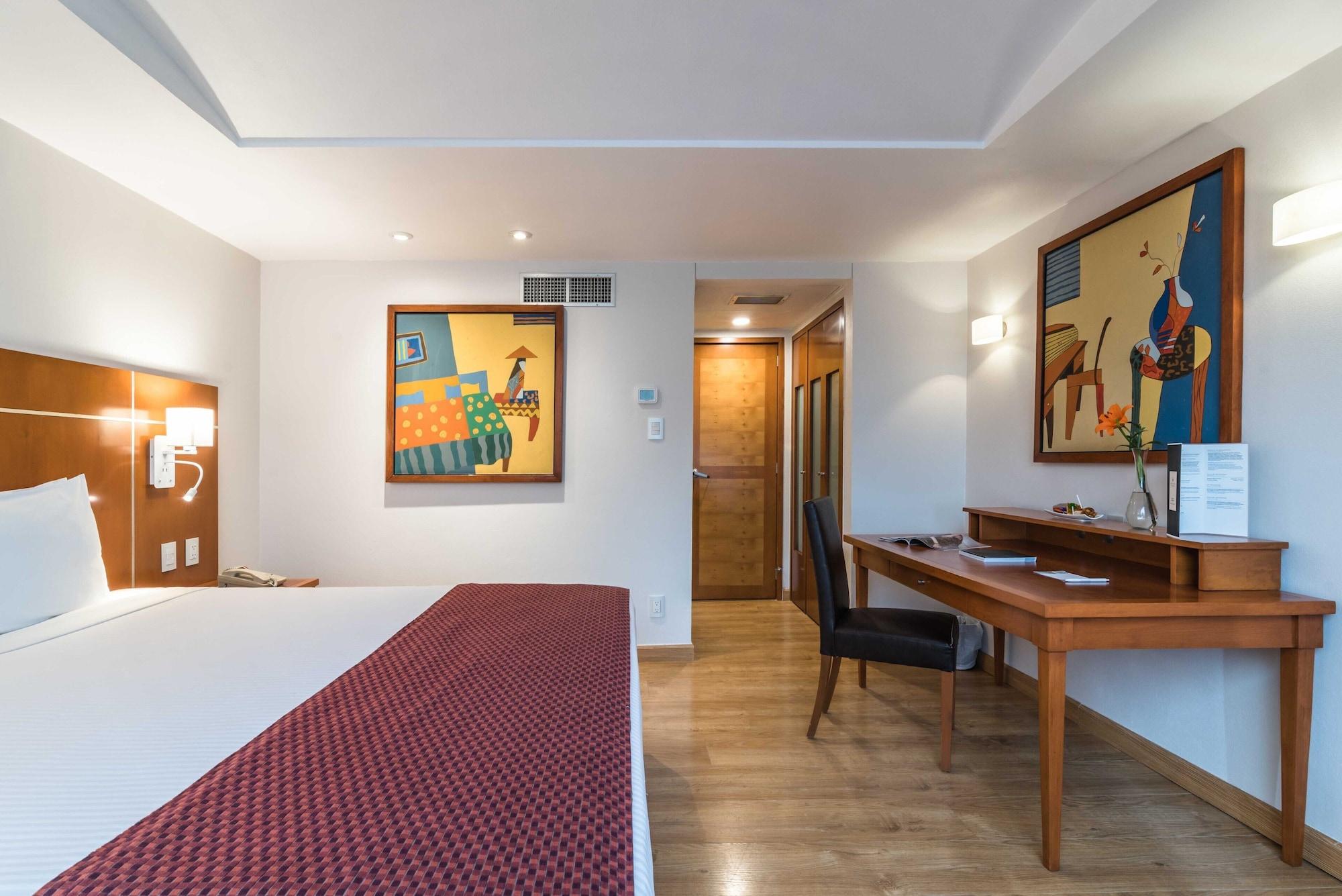 Eurostars Zona Rosa Suites Mexiko-Stadt Exterior foto A room at the hotel