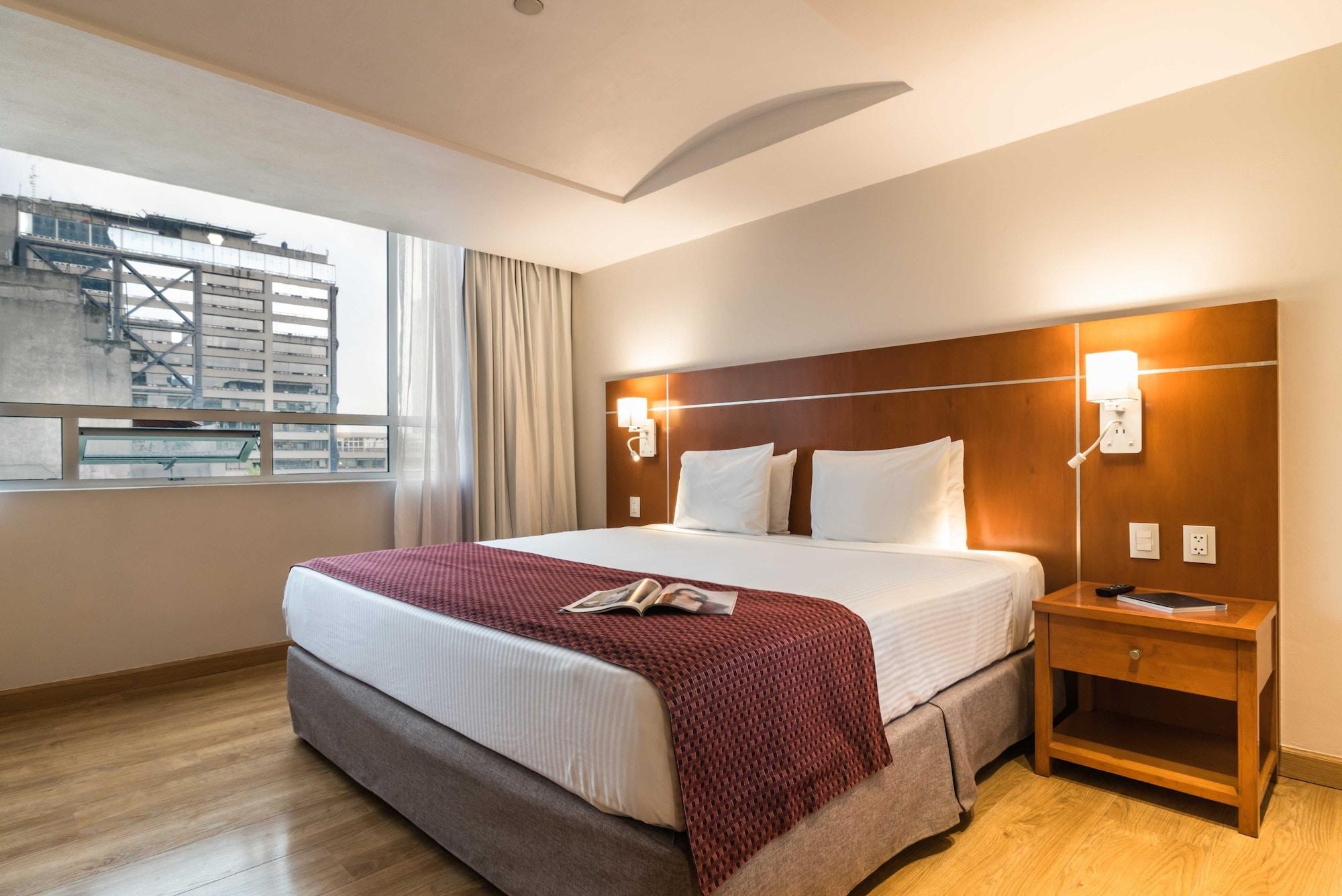 Eurostars Zona Rosa Suites Mexiko-Stadt Exterior foto A bedroom at the hotel