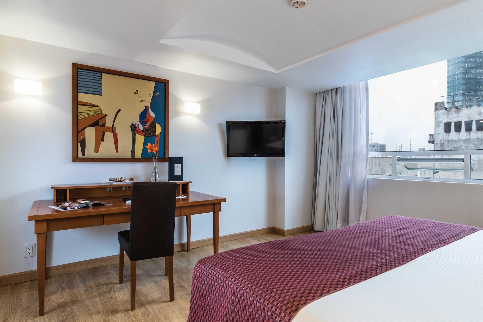 Eurostars Zona Rosa Suites Mexiko-Stadt Exterior foto A room at the hotel