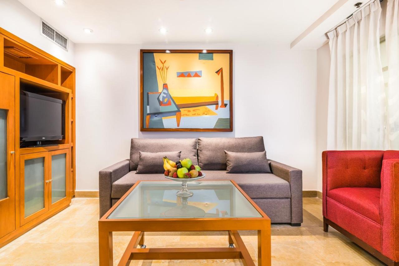 Eurostars Zona Rosa Suites Mexiko-Stadt Exterior foto Living room