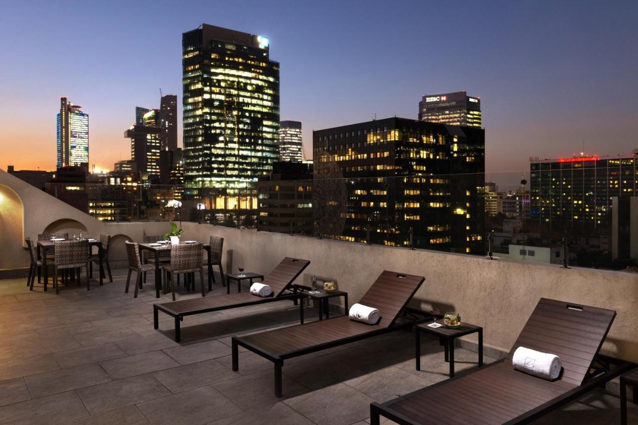 Eurostars Zona Rosa Suites Mexiko-Stadt Exterior foto Rooftop pool at the West Hollywood Hotel
